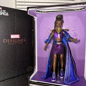 Marvel Doll Designer Collection Shuri Box - expo D23 1 of 4500 worldwide